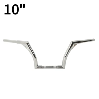 Guidon z bar chrome 10"/12"/14"/16"/18" harley davidson softail sportster xl 883-1200