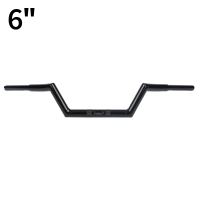 Guidon z bar noir 6" harley davidson road glide king / fltr / flhr - 2015-2016