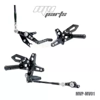 Commandes reculées mv parts mv agusta 675/800 f3/brutale/dragster 2012-