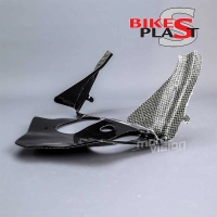 Cache central sous tête de fourche racing poly bikesplast honda cbr600rr 2007 - 2012