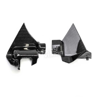 Caches sur cockpit carbone vernis yamaha r1m 2020-