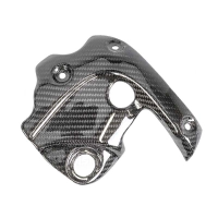 Support d'échappement sous selle carbone ducati diavel 1260/1260s 2019-2020