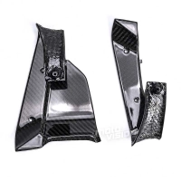 Caches sous selle carbone vernis mv agusta brutale 800/rr/rc 2017-2019