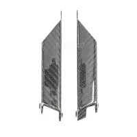 Caches sur tube de fourche carbone vernis bmw f800gs 2014-2018