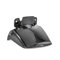 Bavette de garde boue carbone vernis ducati multistrada 950/1260 2017-2019