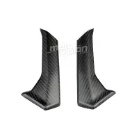 Paire de cache rétroviseur - support carbone vernis ducati panigale v4