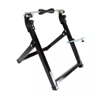 Équilibreuse pneu trépied