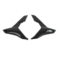 Paire de caches latéraux de flancs carbone suzuki gsr 750 2011-2016