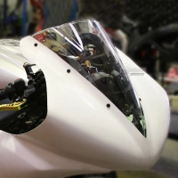 Bulle transparente type origine yamaha r1 2004-2006