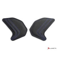 Protection de réservoir en simili cuir luimoto yamaha mt07 2018-2020 noir-bleu