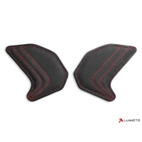 Protection de réservoir en simili cuir luimoto yamaha mt07 2018-2020 noir-rouge