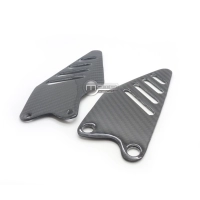 Reposes pieds carbone kawasaki zx6r 2009-2014