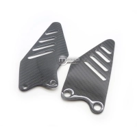 Reposes pieds carbone kawasaki zx6r 2009-2014