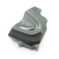 Cache pignon carbone kawasaki zx6r 636 2013