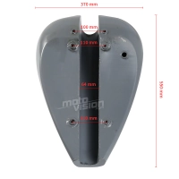 Réservoir 17,8l brut harley custom chopper bobber baggers cafe racer