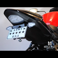 Paire de clignotants led "gali" 82m noir - emarked