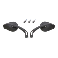 Paire de rétroviseurs universel highsider phoenix 2 aluminium