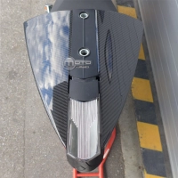 Cache de coque carbone ktm rc8