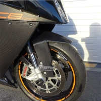 Garde boue carbone ktm rc8 990/990r 07-11