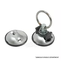 Paire de crochets d'arrimage à visser