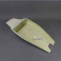 Selle fibre de verre café racer universelle