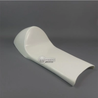 Selle fibre de verre café racer universelle