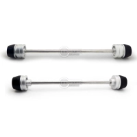 Lot de protections de roue avant et arrière pour ducati scrambler