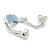 Paire de rétroviseurs cnc de guidon en aluminium (universels)