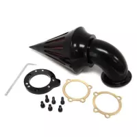 Filtre à air mv noir harley davidson sportster custom