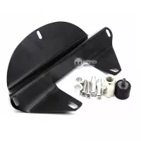 Carénage de phare avant noir pour harley sportster dyna fx xl fork