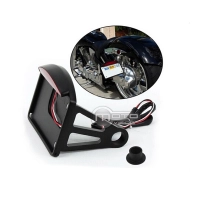 Montage lateral de plaque d'immatriculation pour harley davidson xl 883 / 1200 98-2015