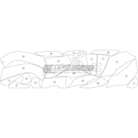 Film de protection anti-gravion eazi-guard® pour ducati   1299 panigale 2015-2017