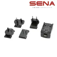 Intercom sena smh5 pilote/passager 400m bluetooth 33, 7h d'autonomie