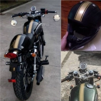 Bande autocollante / sticker de réservoir type café racer