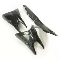 Protection de pot silencieux carbone kawasaki z1000 2014