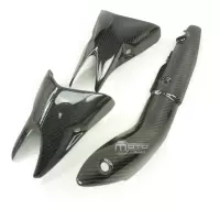 Protection de pot silencieux carbone kawasaki z1000 2014