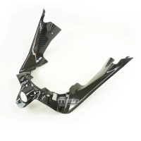 Entourage de clef  avec canaux d'airs carbone verni ducati 899-1199 panigale