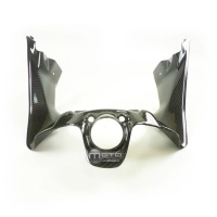 Entourage de clef  avec canaux d'airs carbone verni ducati 899-1199 panigale