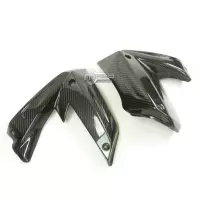 Ecopes dans flancs latéraux carbone kawasaki zx10r 2008 - 2010