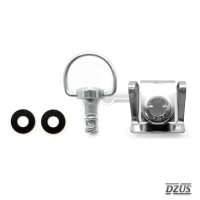 Kit de fixation dzus argenté