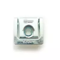 Kit de fixation dzus argenté