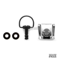 Kit de fixation dzus noir