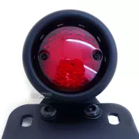 Support de plaque noir avec éclairage