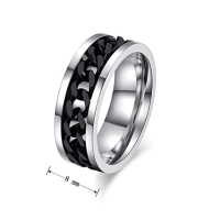 Bague homme classique type anneau