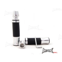 Paire de poignées avec inserts en aluminium