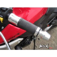 Paire de poignées avec inserts en aluminium