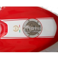 Kit déco stickers de reservoir blanc ducati 848 1098 1198