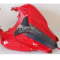 Kit déco stickers de dosseret carbone ducati 848 1098 1198