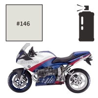Peinture en spray bmw motorsport alpine white r 1100 s cup replica 2002/2004