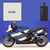 Peinture en spray bmw motorsport alpine white k 1200 s 2005-2007